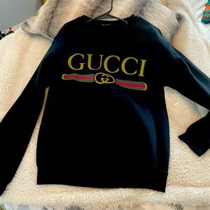 Black Gucci sweatshirt Women